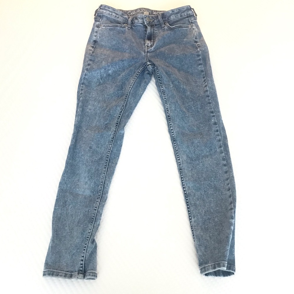 Calvin Klein Acid Washed Denim Jeans